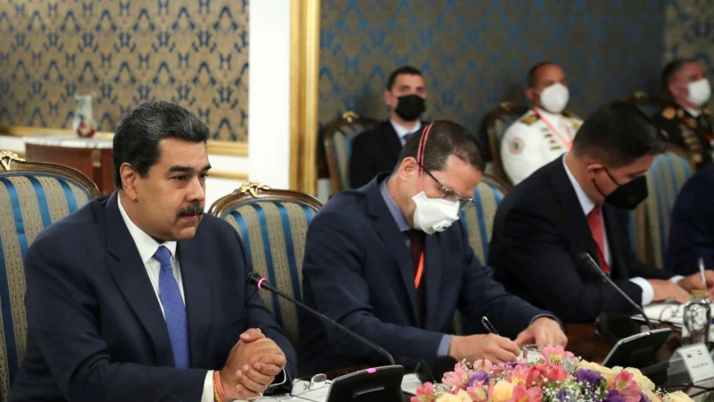 Maduro announces that a US delegation is in Caracas