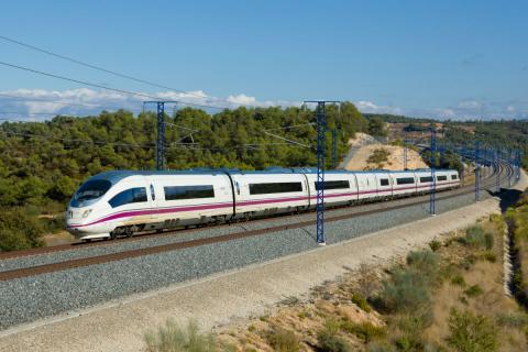 A Renfe AVE train