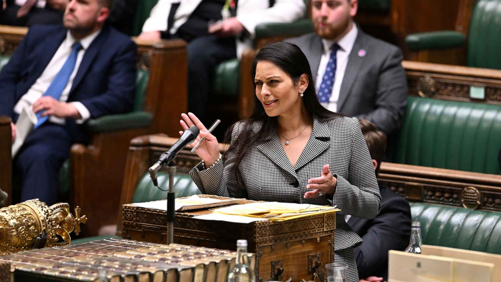 Priti Patel, the daughter of Indian immigrants who is behind the deportations to Rwanda