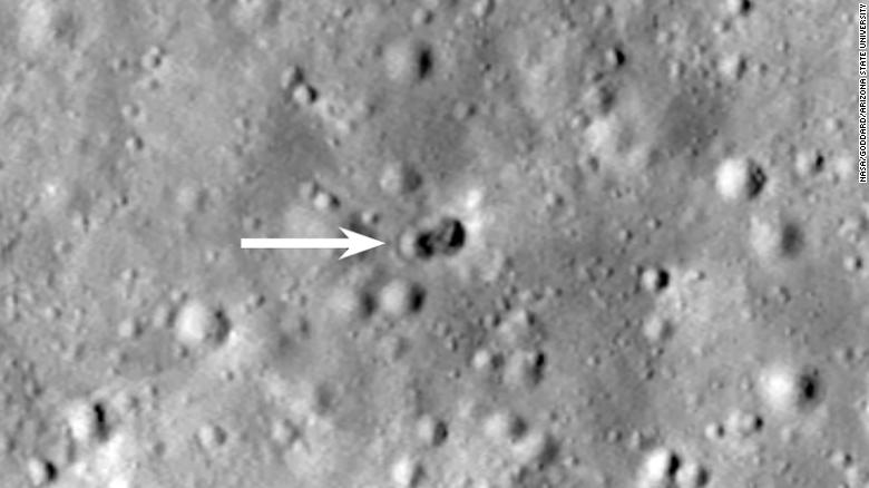 crater moon rocket