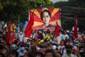 The UN expresses its "concern" about the imprisonment in isolation of Suu Kyi and calls for her release in Burma