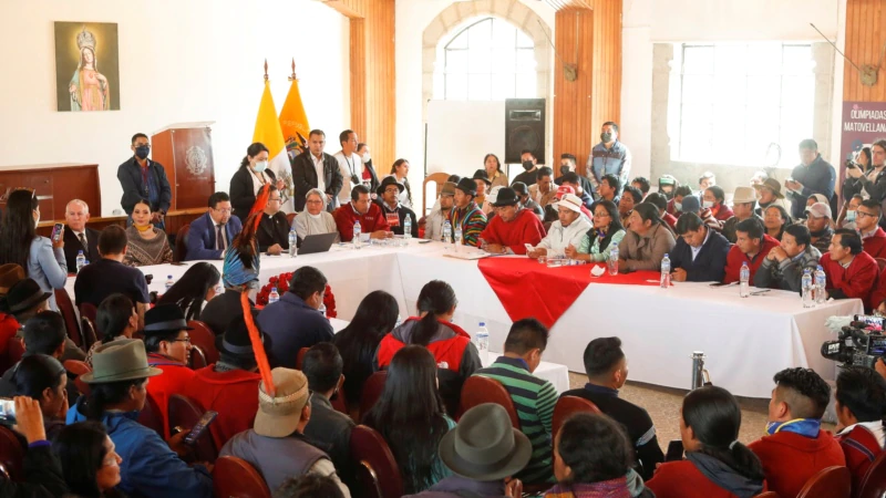 The agreements vanish in Ecuador and cloud the national strike