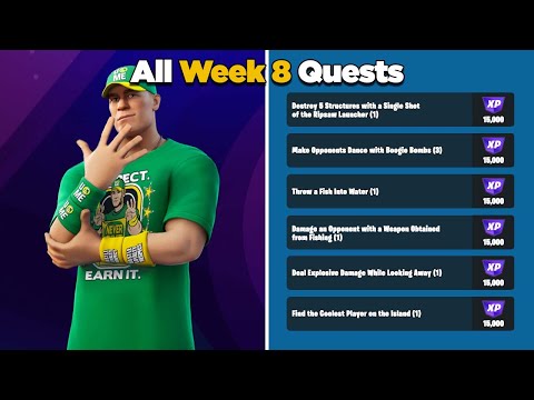 Fortnite Chapter 3: tutorial to overcome all the challenges of Week 8 of Season 3