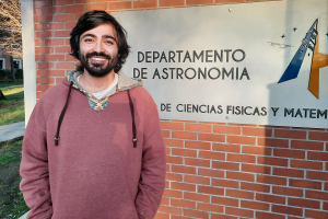 ANID Scholarship: UdeC Astronomy student will travel to Germany to start doctoral research