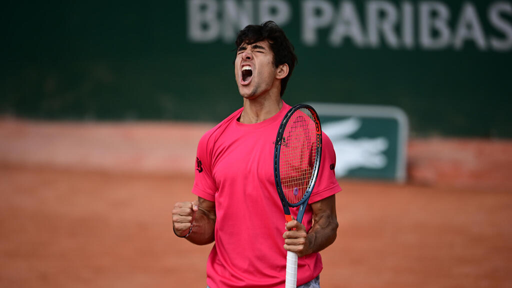 At Wimbledon the Chilean Cristian Garín advances to the round of 16