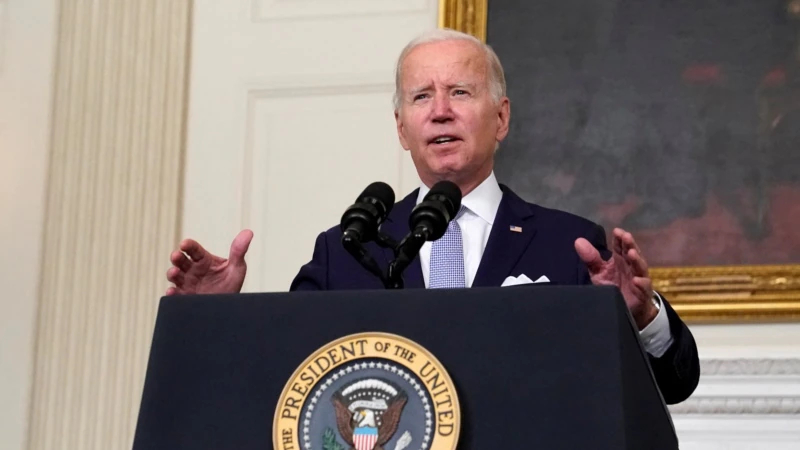 Biden welcomes agreement on bill to curb inflation