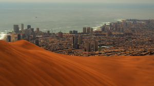 British Chilean study investigates the behavior of dunes in urban centers