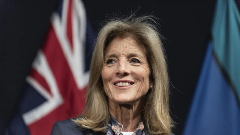 Caroline Kennedy says the US must get more involved in the Pacific