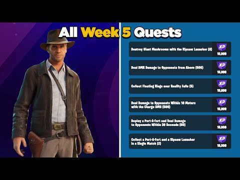 Fortnite Chapter 3 - Season 3: how to overcome all the challenges of Week 5