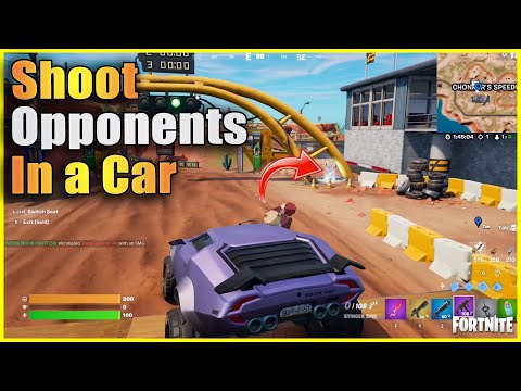 Fortnite Chapter 3: how to damage rivals while in a vehicle