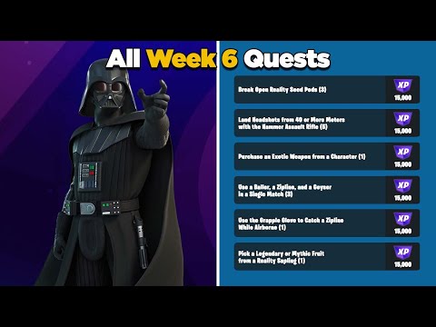 Fortnite Chapter 3: tutorial to overcome the missions of Week 6