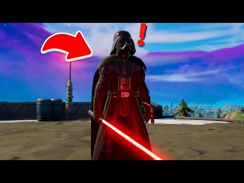Fortnite guide to eliminate Darth Vader and get his lightsaber for the rest of the game