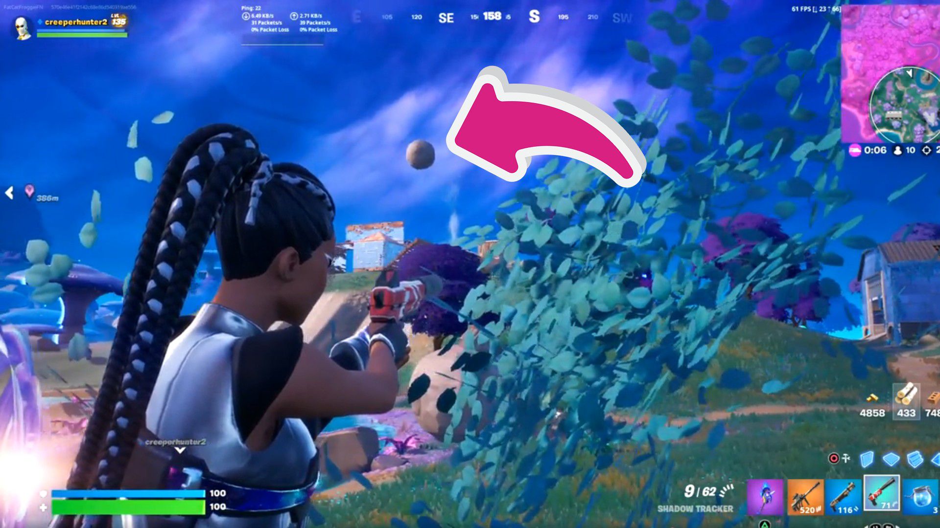 Fortnite player achieves the impossible with this one-in-a-million shot