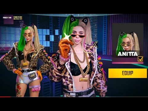 Free Fire announced the new character inspired by Anitta and we tell you how to play with him