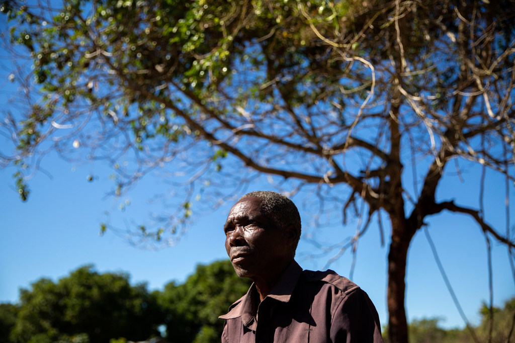 Benjamin, a veteran, believes that peace and family go together.