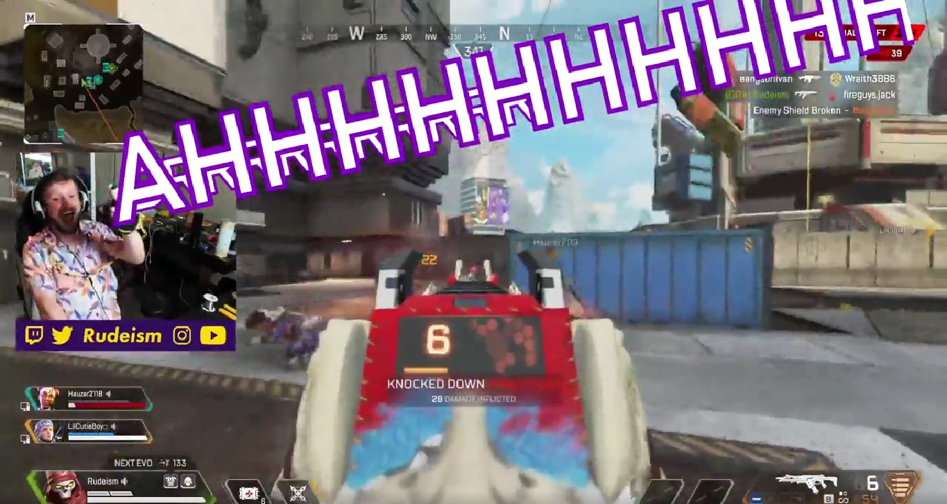 Genius!  Player uses motion and voice controls to play Apex Legends