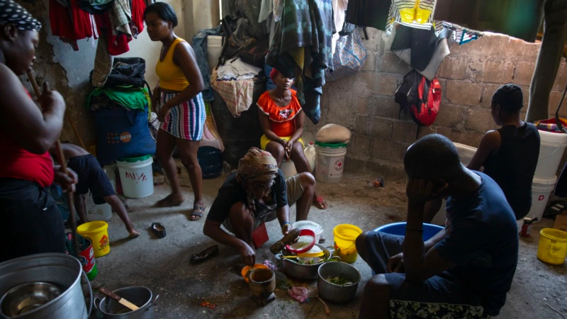 Haiti, a country plagued by hunger due to gangs and rising prices