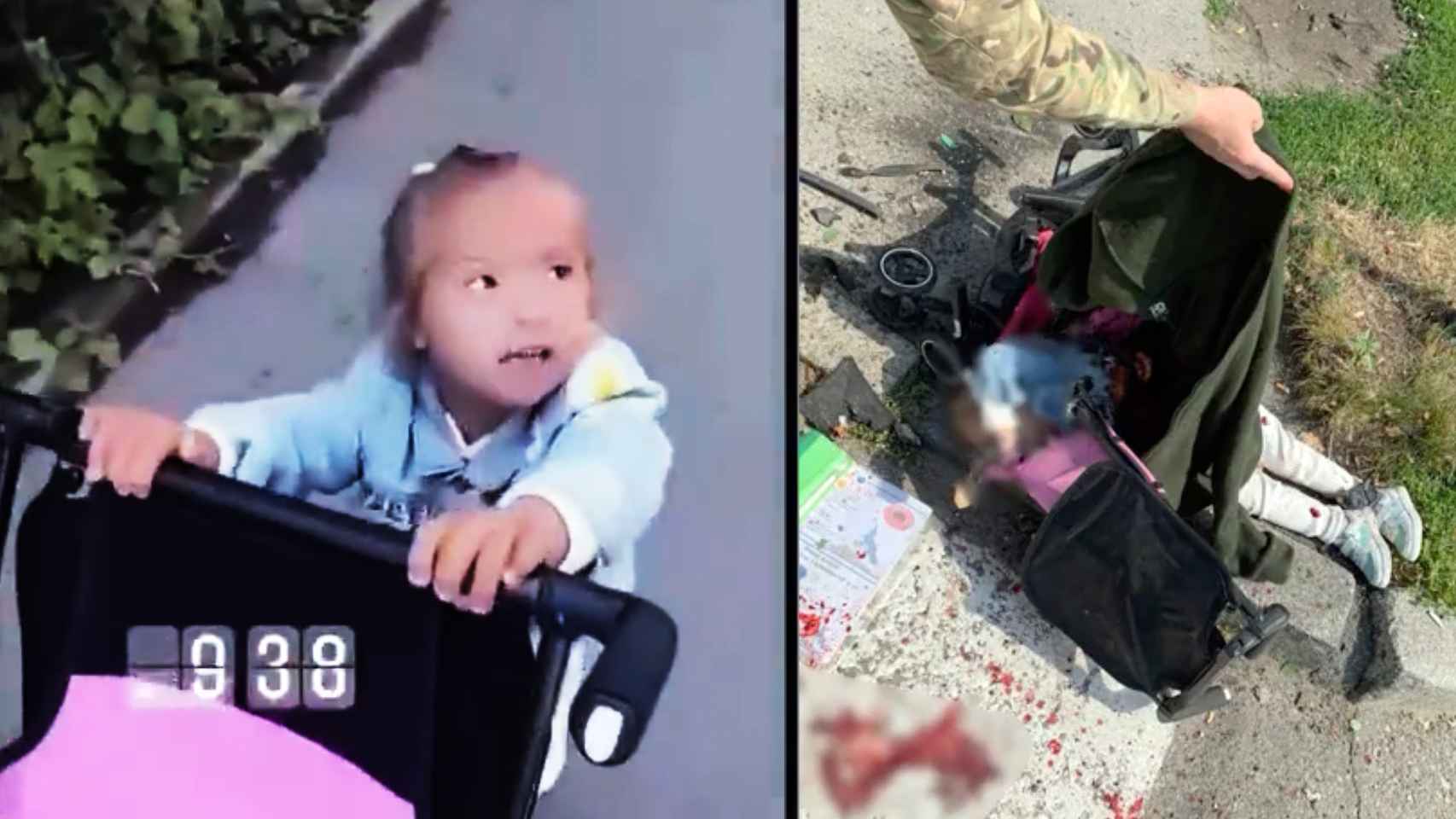 Little Liza walked around Vinnytsia with her mother… until Russia bombed her neighborhood