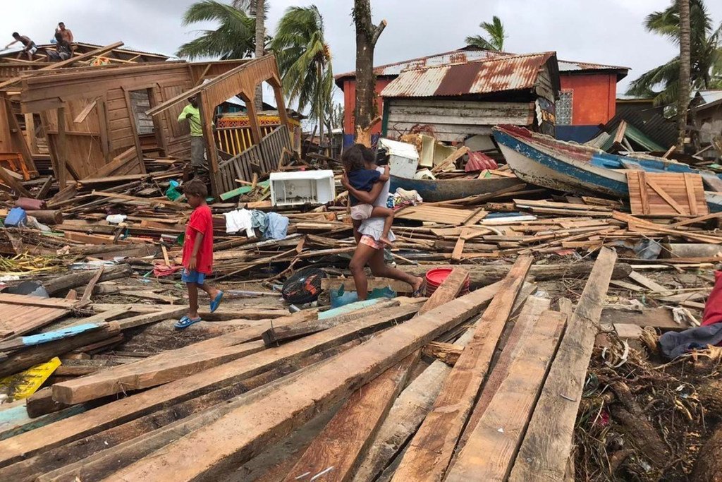 Hurricane Iota caused destruction and flooding throughout Nicaragua, leaving thousands of people homeless.