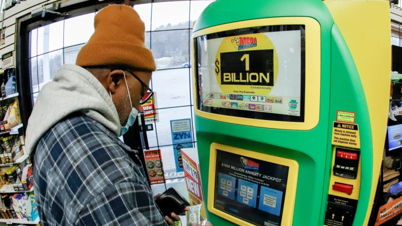 More than 1,000 million dollars in the Mega Millions, one of the largest prizes in history