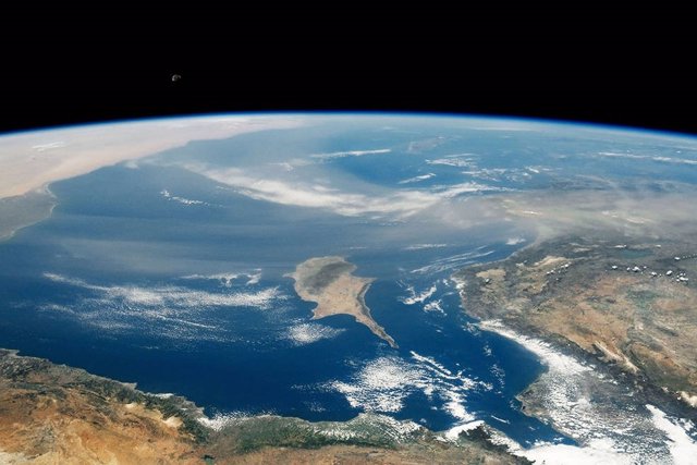 A plume of dust is spreading over the eastern Mediterranean, covering parts of Greece, Turkey and Cyprus.