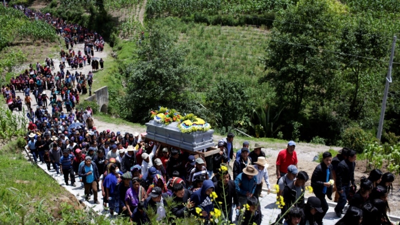 Nahualá, a town in mourning for the death of five neighbors in a truck in Texas