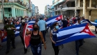 What happened to the demonstrators of the protests in Cuba?