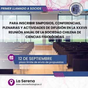 Open call: Annual Meeting of the Chilean Society of Physiological Sciences 2022