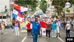 Protests in Panama.