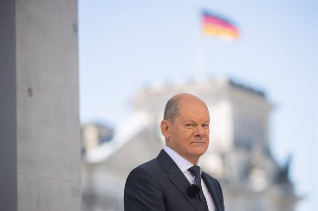 German Chancellor Olaf Scholz