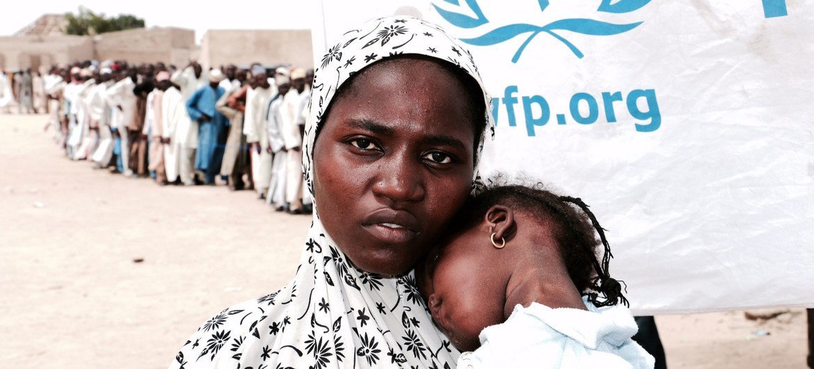 Thousands of hungry and food insecure displaced women in Nigeria depend on the UN for survival