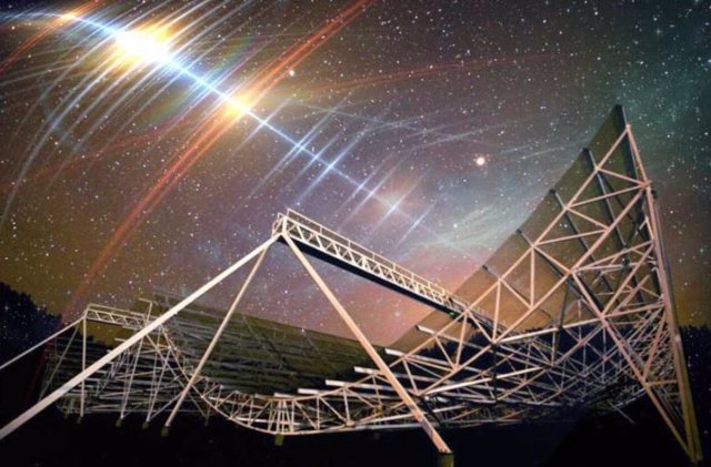 Astronomers have detected a persistent radio signal from a distant galaxy that appears to flicker with surprising regularity.