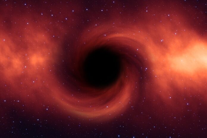 The most realistic simulation of a black hole