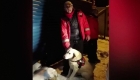 This rescue dog saved a person buried under snow