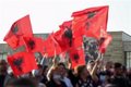 Thousands of people protest in Tirana against the socialist government of Albania