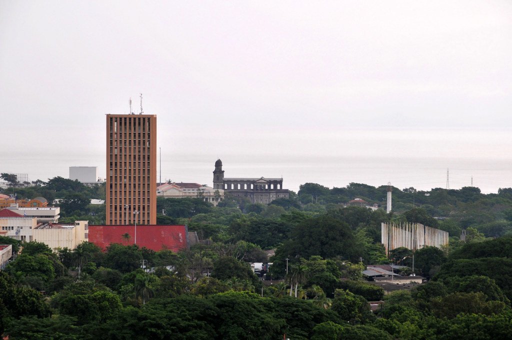 View of Managua, the capital of Nicaragua