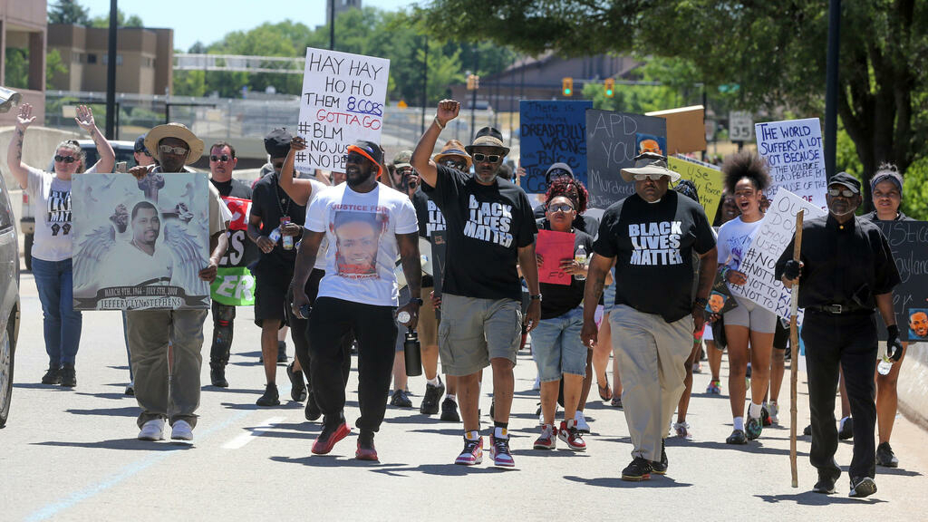 protests after release of video of black man shot by police