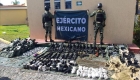 war vs.  the narco in Mexico: they dismantle 11 drug laboratories