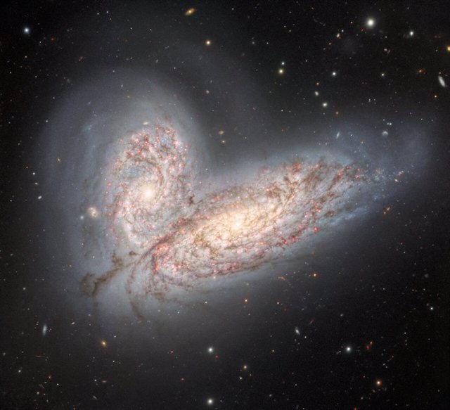 The Merging Galaxy Pair NGC 4568 and NGC 4567