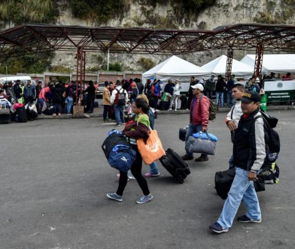 Bogotá, first destination of Venezuelan migration in Colombia