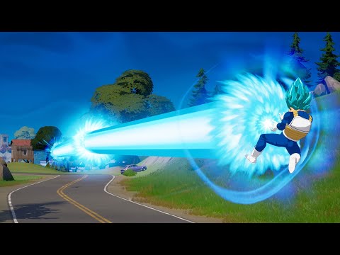 Fortnite x Dragon Ball: what happens when two Kamehameha collide with each other