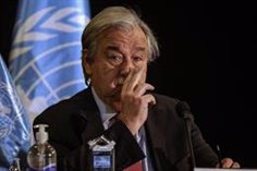 Guterres warns that "humanity is playing with a gun" in the face of the possibility of a new nuclear race