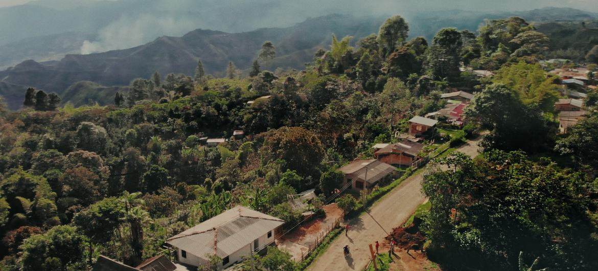 El Cauca, a region of Colombia especially affected by the decades-long conflict in the country.