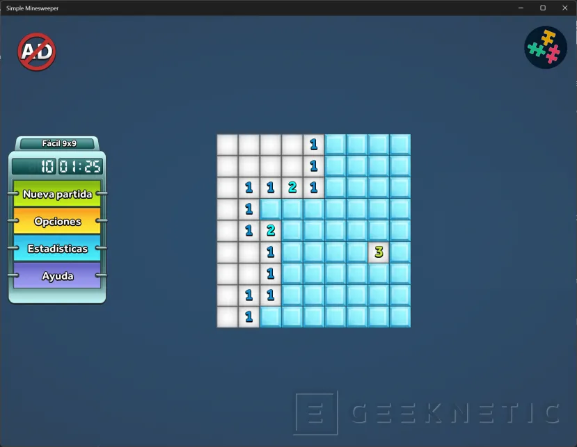 Geeknetic Minesweeper: How to install it on Windows 11 1