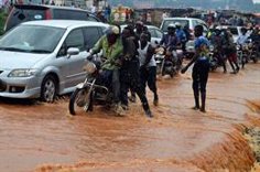 Ten people die from torrential rains and floods in eastern Uganda