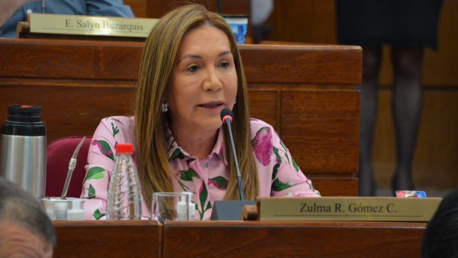 Zulma Gómez, senator from Paraguay, who was found dead on Sunday, July 31, 2022.