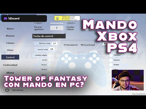 Tower of Fantasy: how to play with the Xbox and PlayStation controller