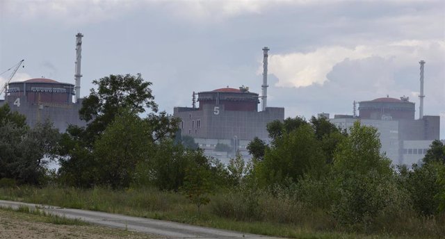 Zaporizhia nuclear power plant in Ukraine