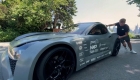 Students design electric car "eat carbon"