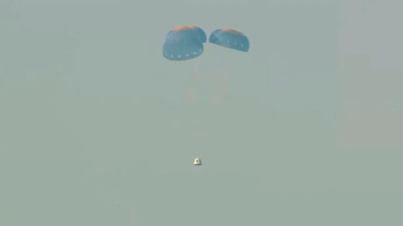 Blue Origin unmanned rocket launch fails